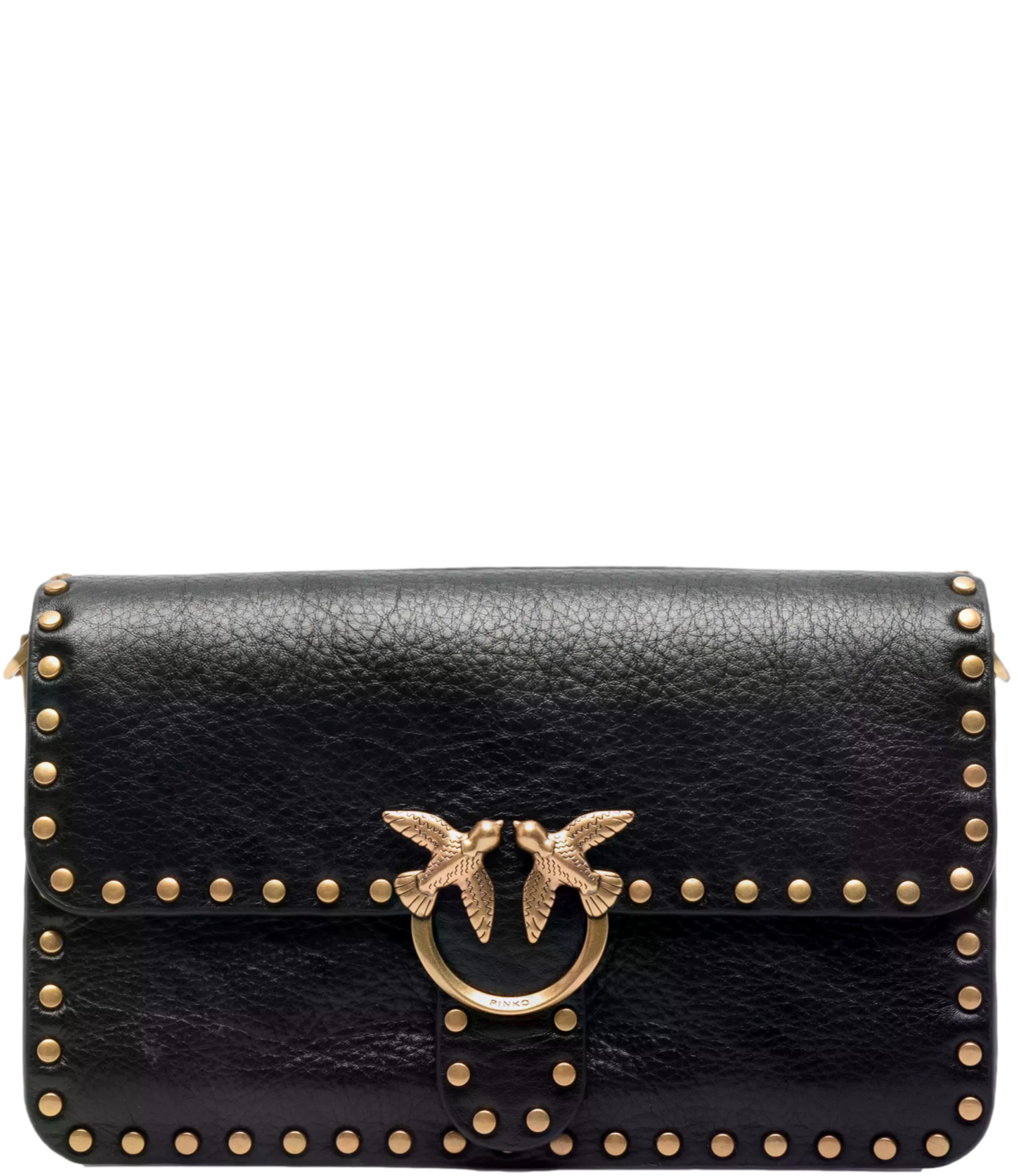 Pinko Borsa da Donna - NerO-Antique Gold - 107665-A2jg