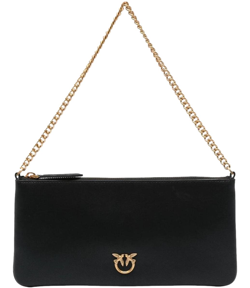 Pinko Portafogli da Donna - NerO-Antique Gold - 107669-A0f1
