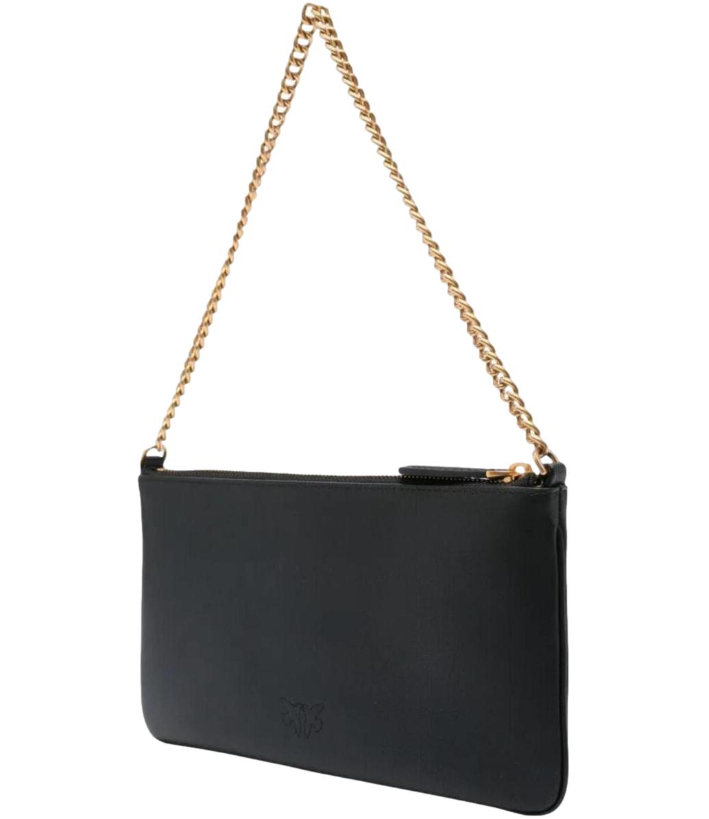 Pinko Portafogli da Donna - NerO-Antique Gold - 107669-A0f1