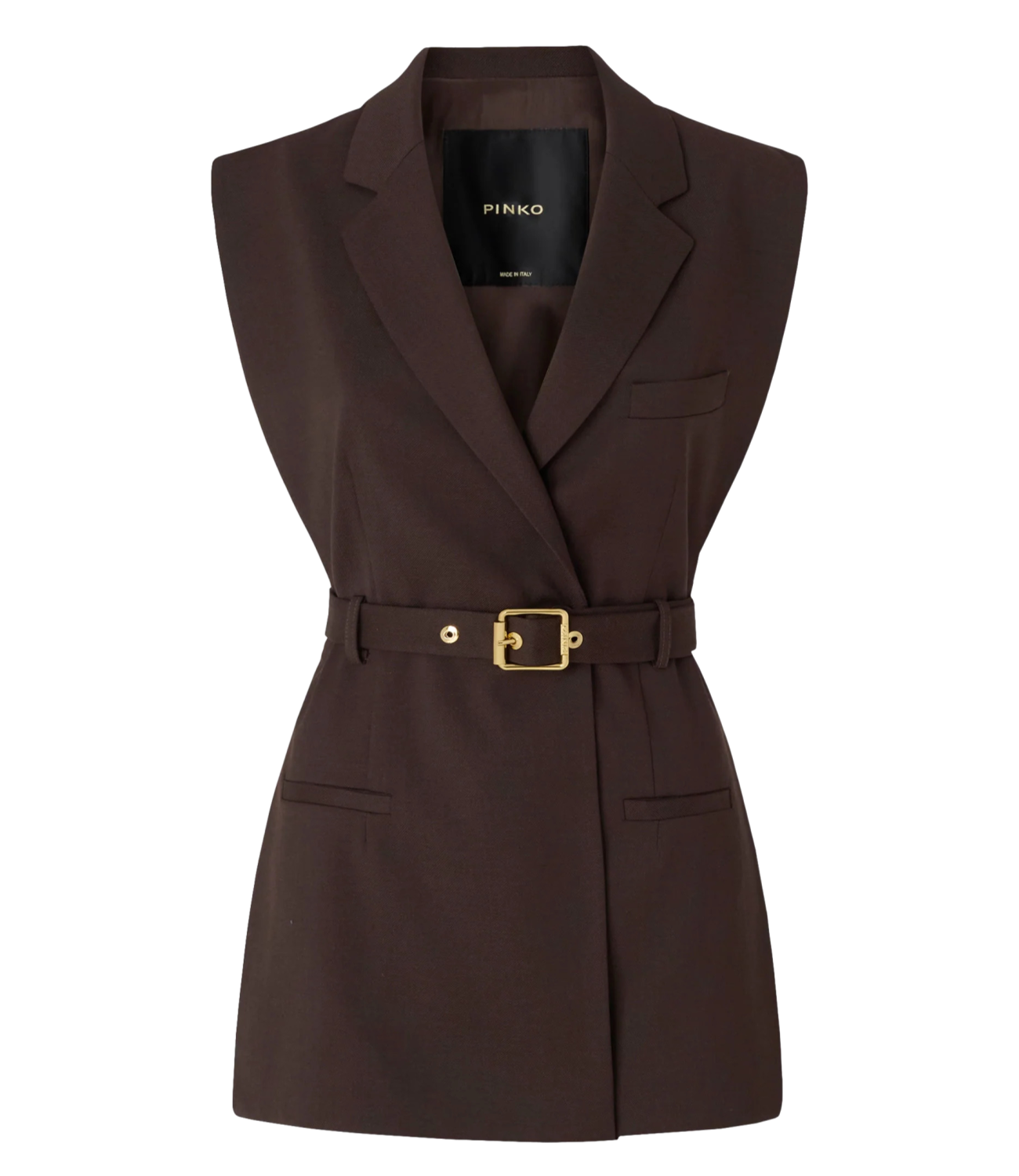 Pinko Giacca da Donna - Marrone Oltre Buio - 107727-A3ms