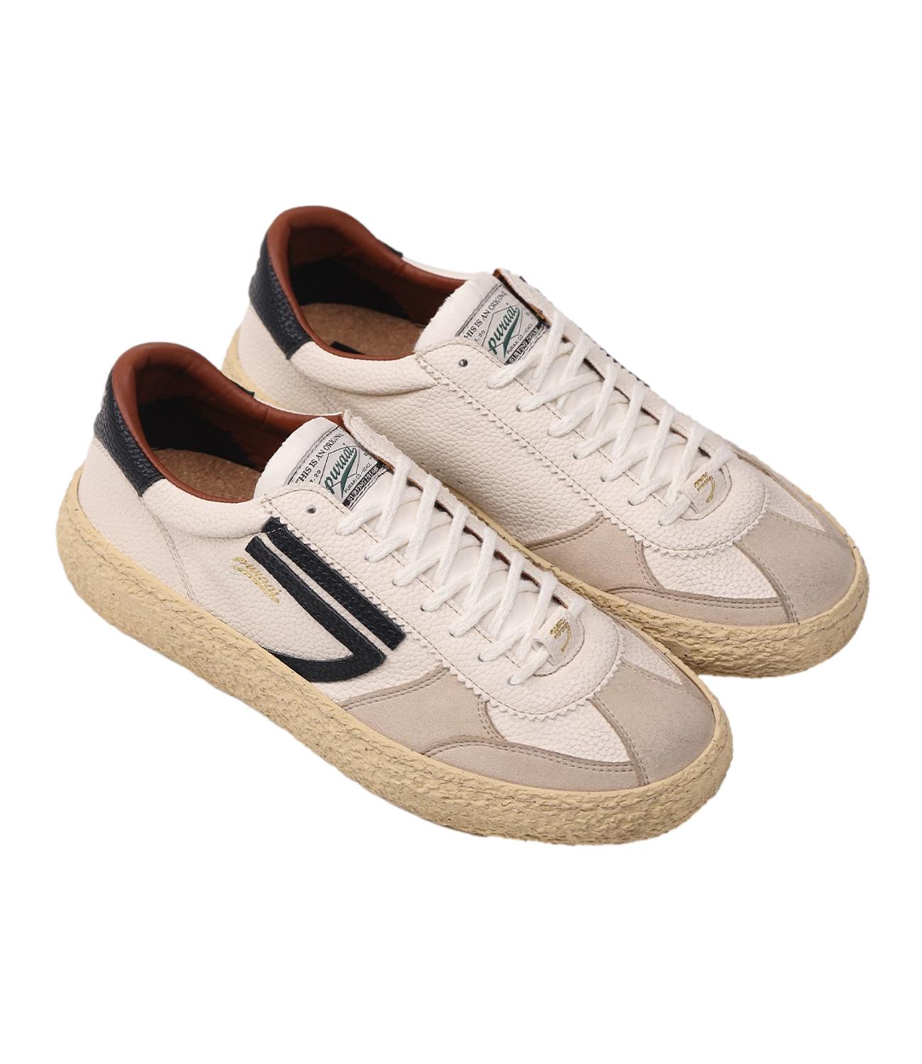 Puraai Sneakers da Uomo - Vintage Osso - Pu101v