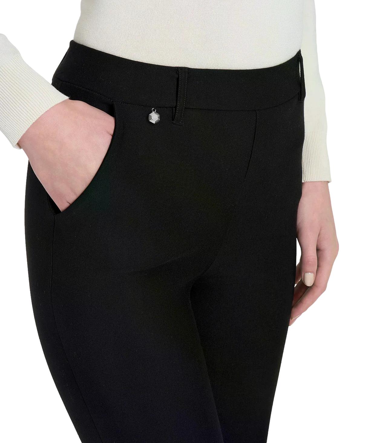Ragno Pantalone da Donna - Nero - Db24pp