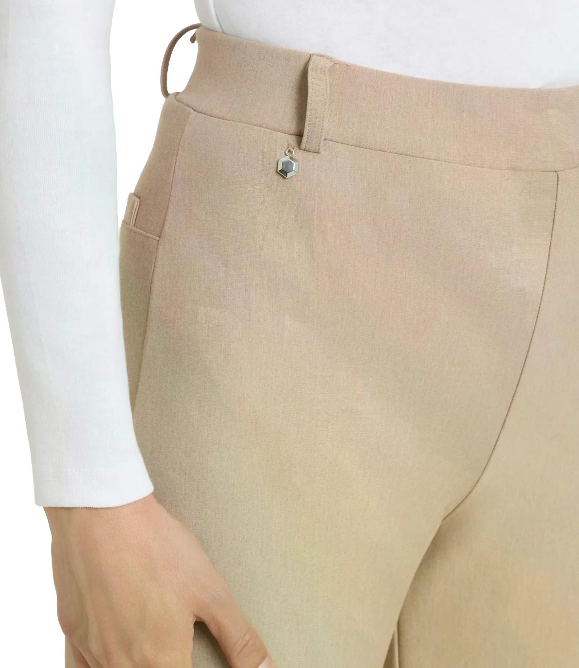 Ragno Pantalone da Donna - Cammello Mel. - De72pe