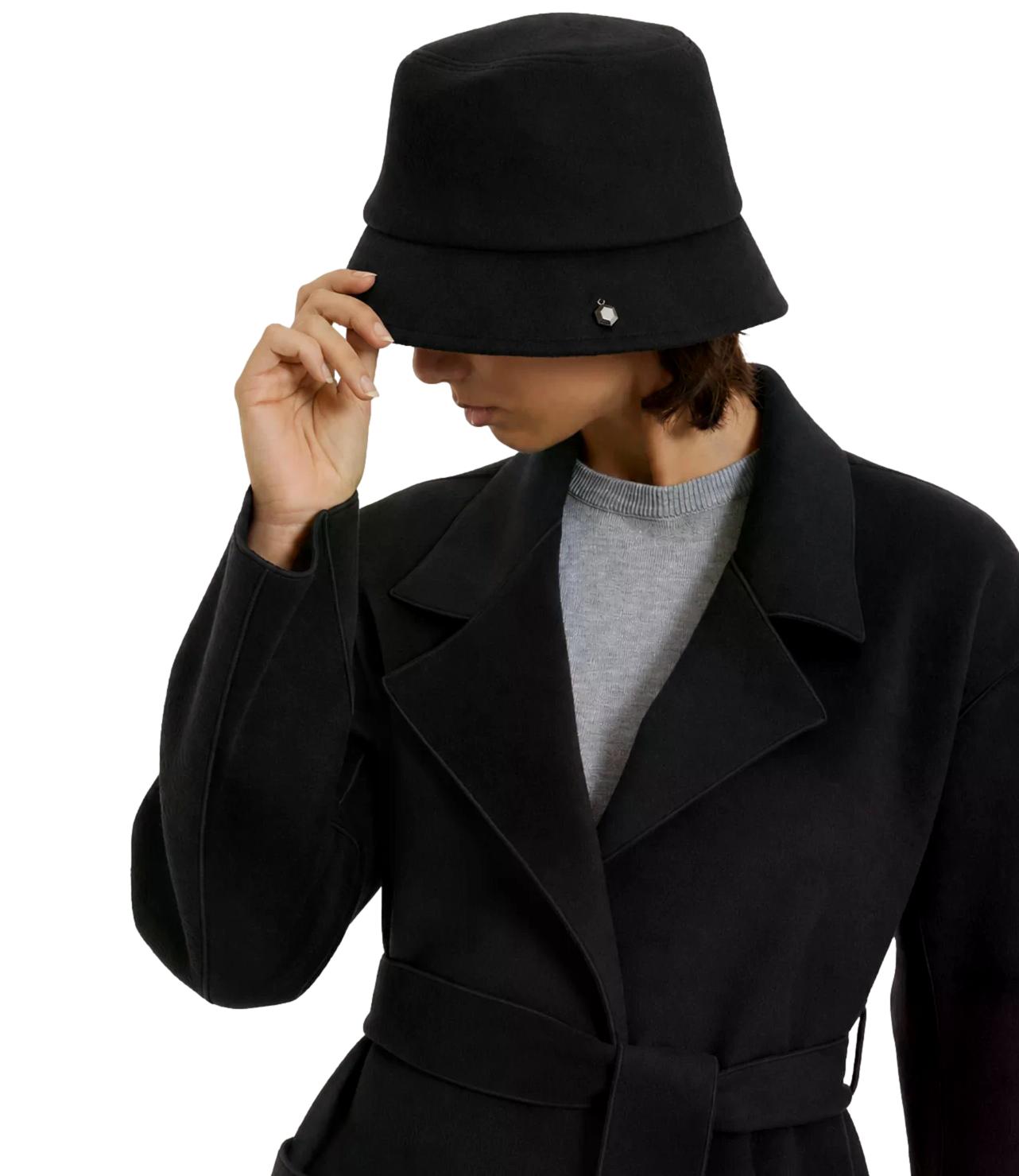 Ragno Cappello da Donna - Nero - Dq61ya