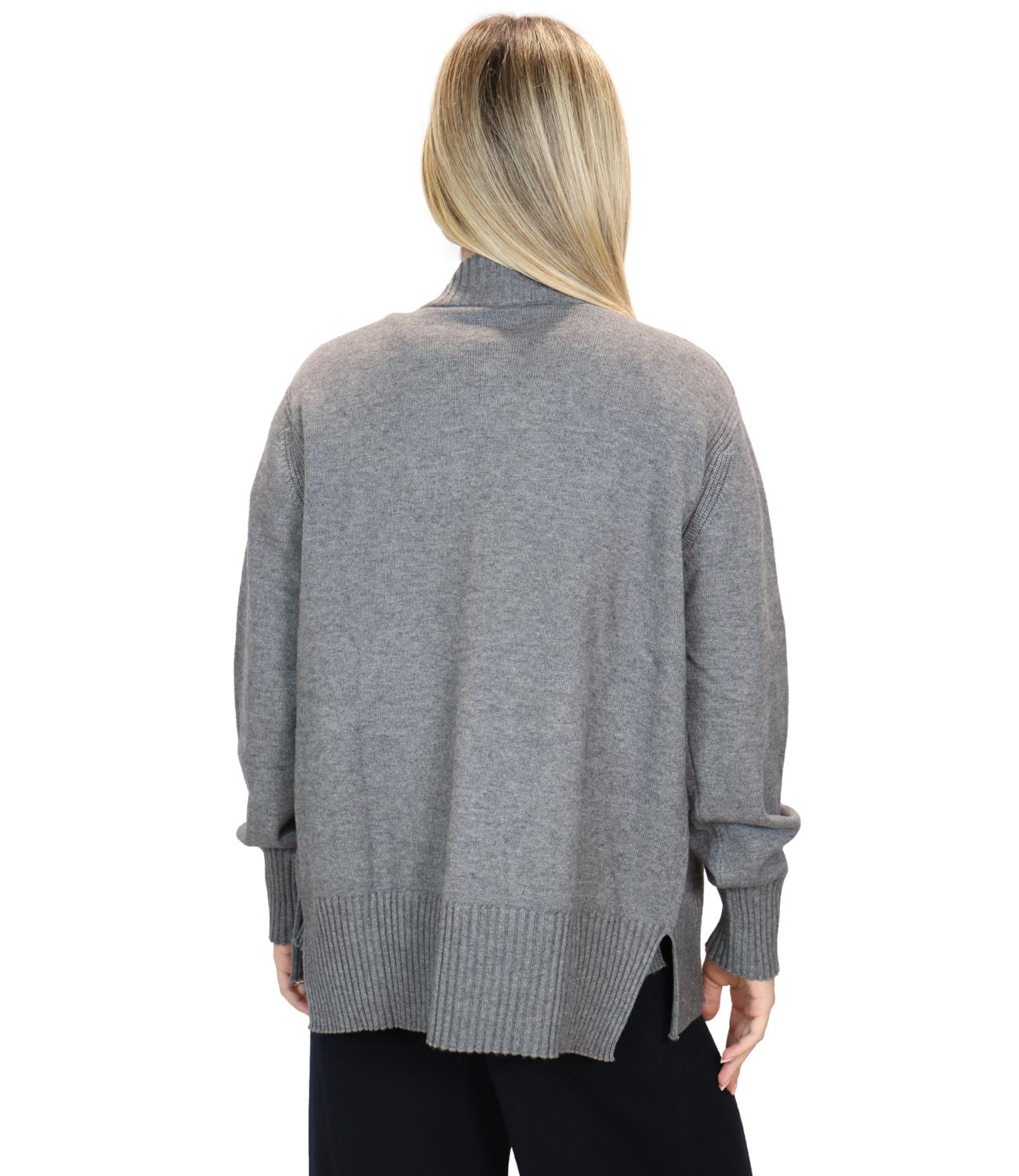 Ragno Cardigan da Donna - Ardesia Mel. - Dt49mn
