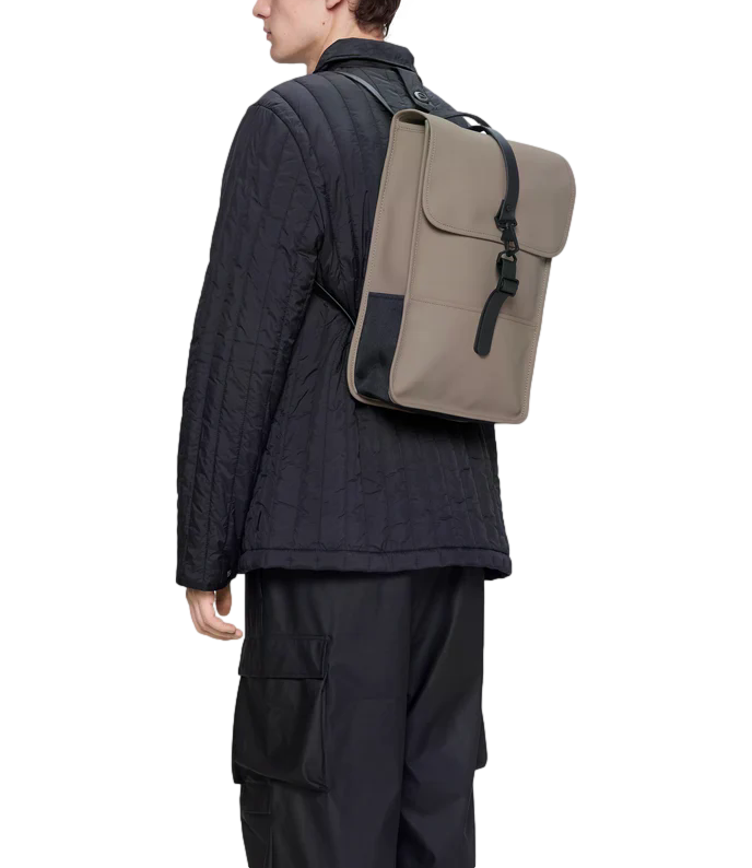 Rains zaino cinder backpack mini tortora