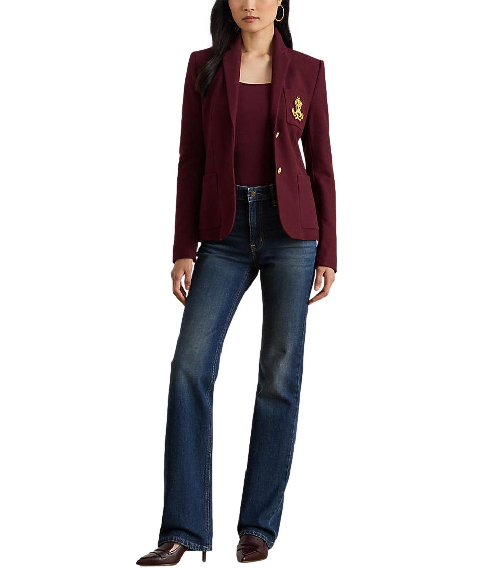 Ralph Lauren Blazer da Donna - Dark Garnet - 200797305