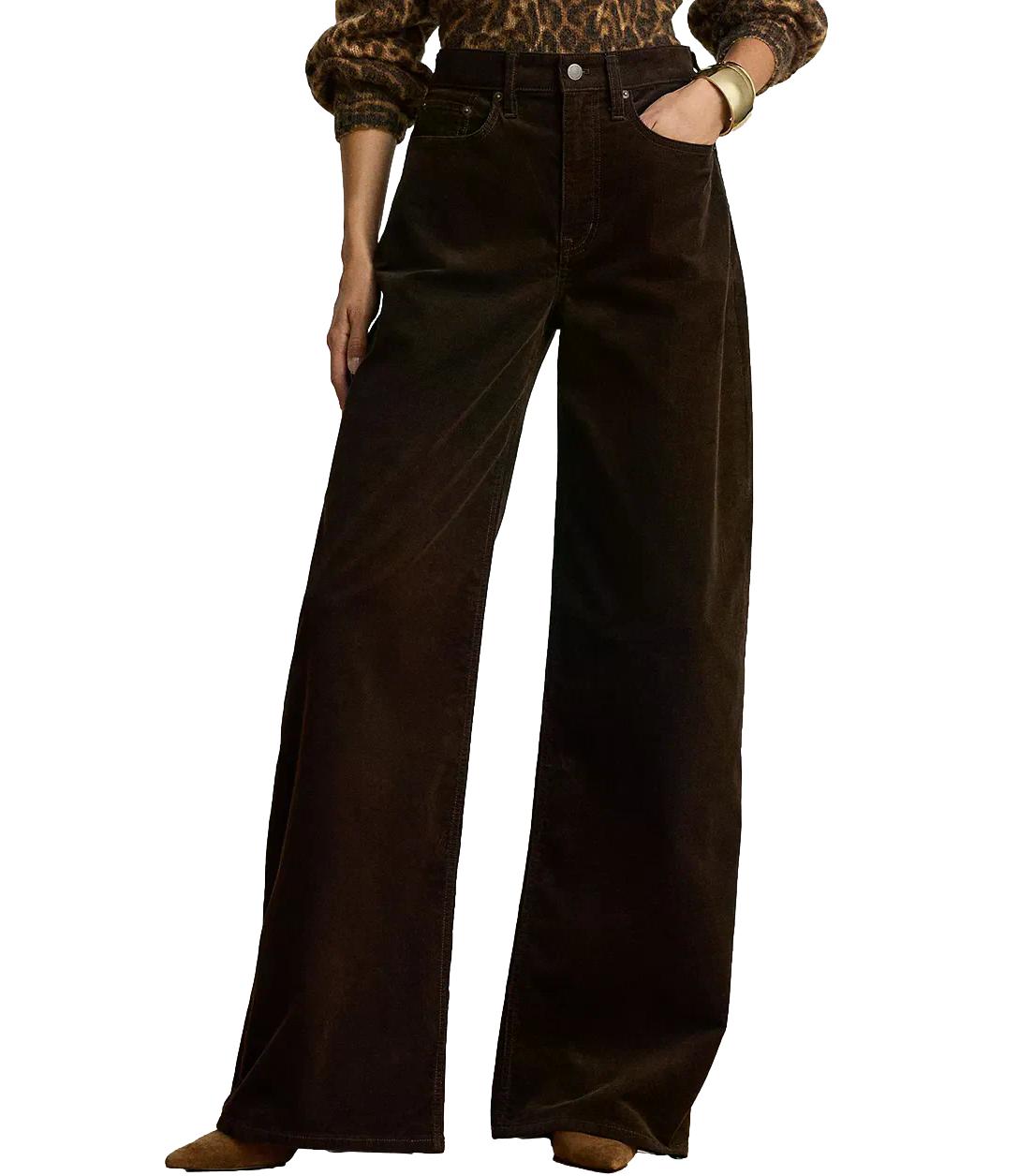 Ralph Lauren Pantalone da Donna - Circuit Brown - 200b34256