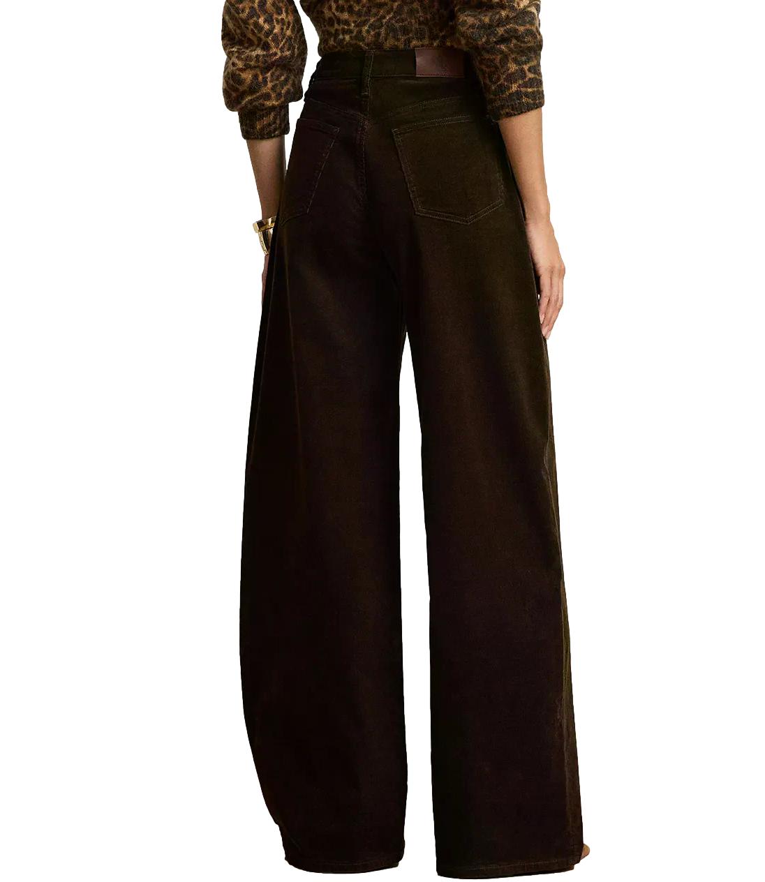 Ralph Lauren Pantalone da Donna - Circuit Brown - 200b34256