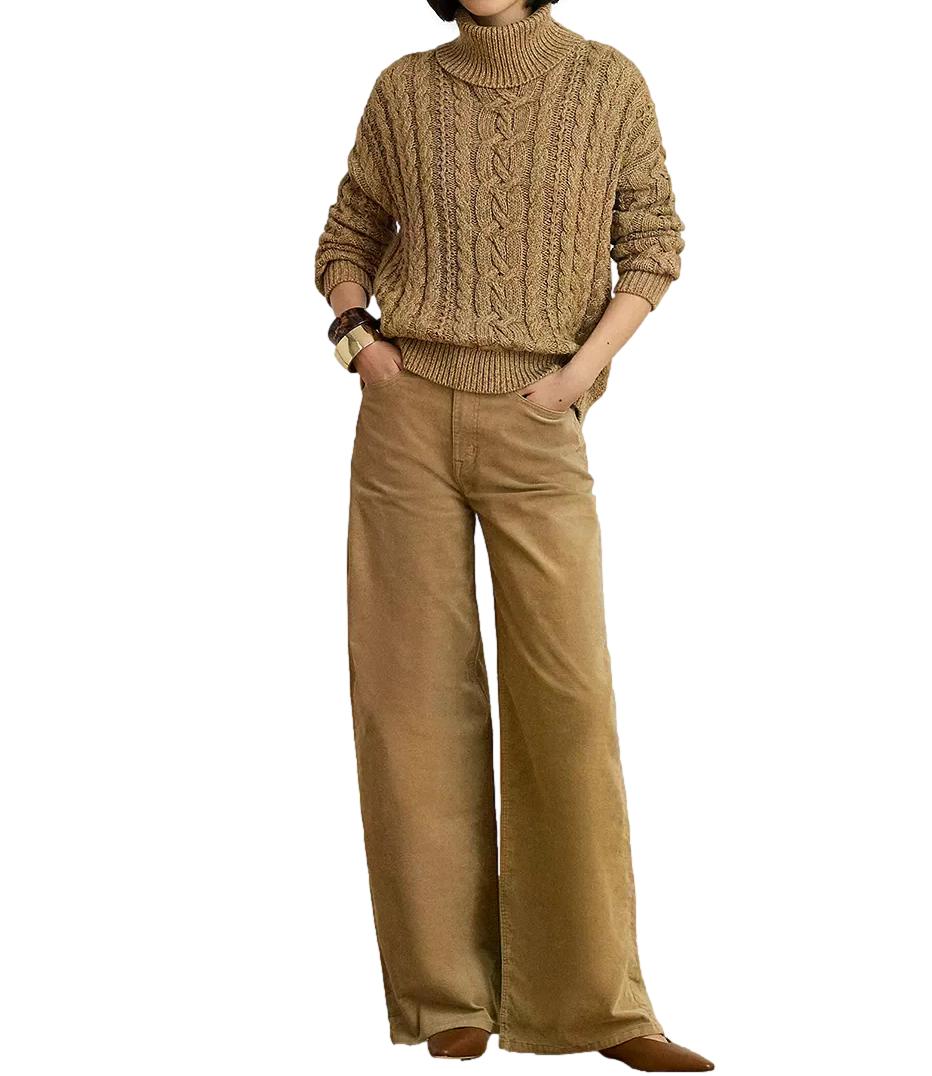 Ralph Lauren Pantalone da Donna - Lauren Camel - 200b34256