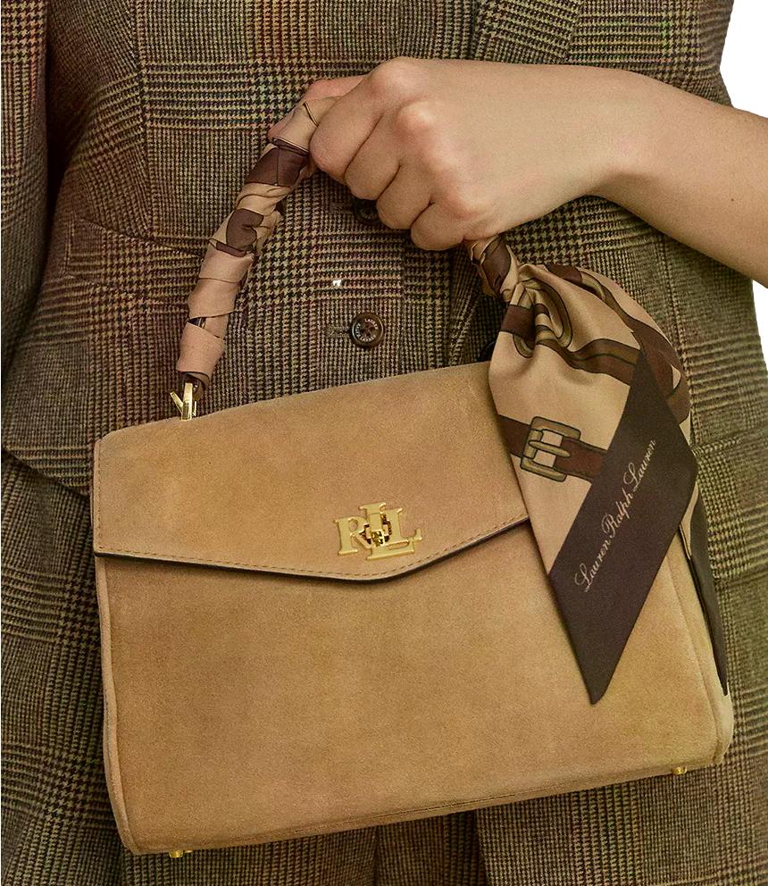Ralph Lauren Borsa da Donna - Camel/urban Bltng/camel Multi - 431p18421