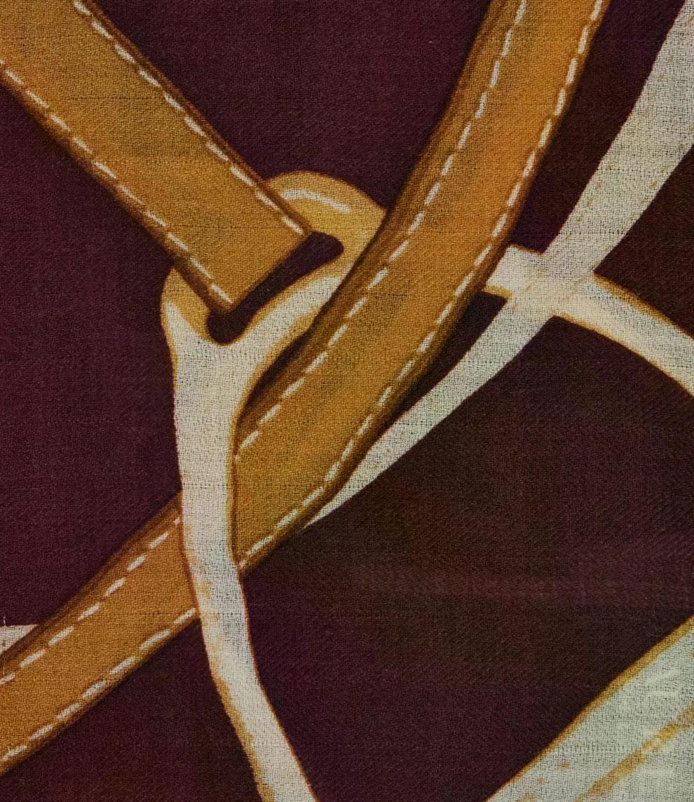 Ralph Lauren Sciarpa/Foulard da Donna - Dark Garnet - 454p23561