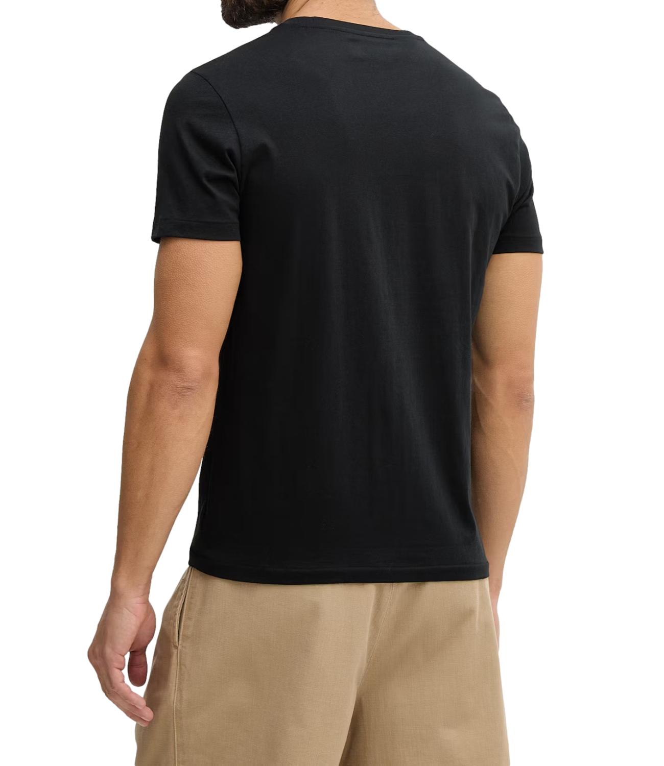 Ralph Lauren T-Shirt da Uomo - Black - 714844756