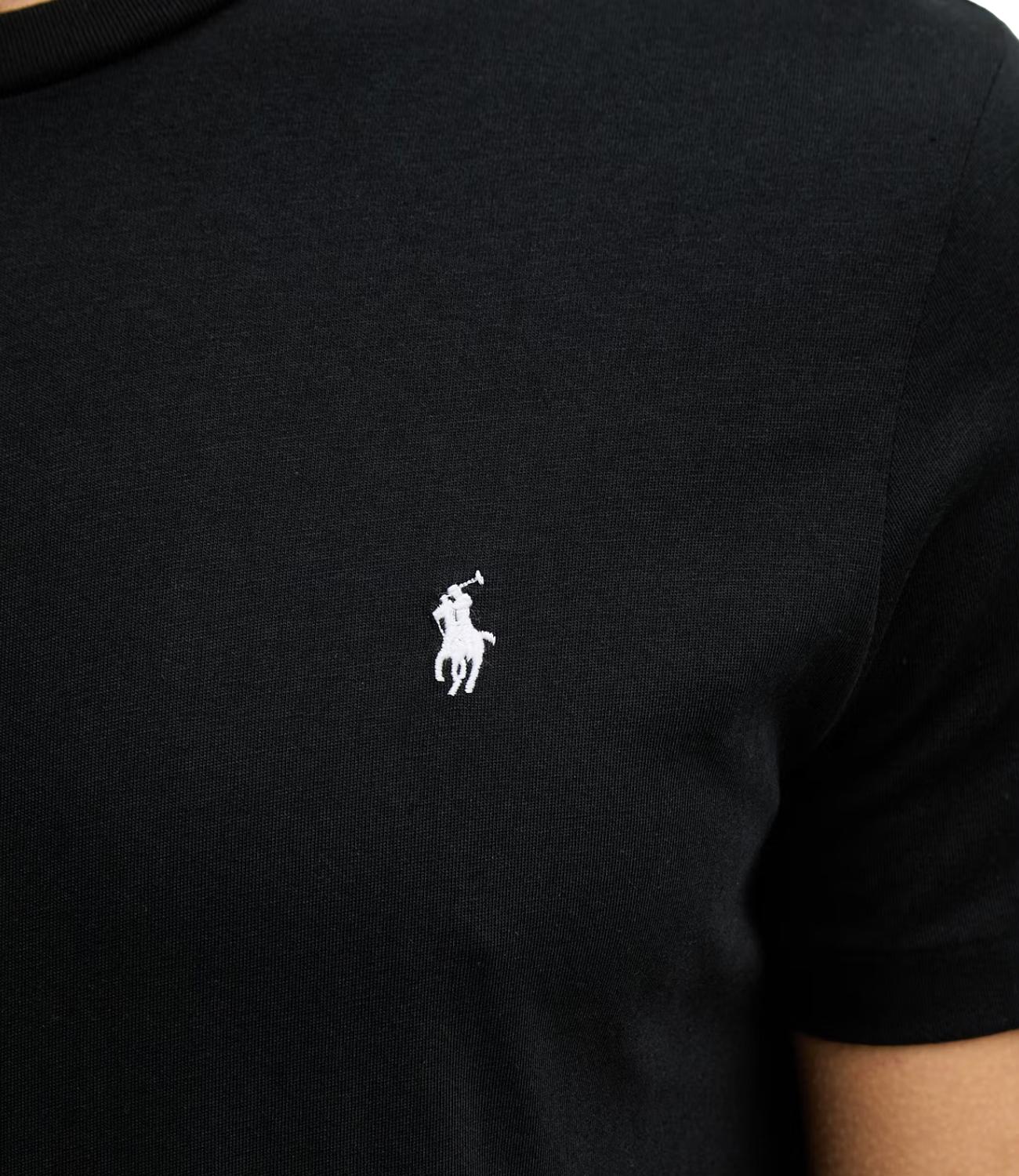 Ralph Lauren T-Shirt da Uomo - Black - 714844756