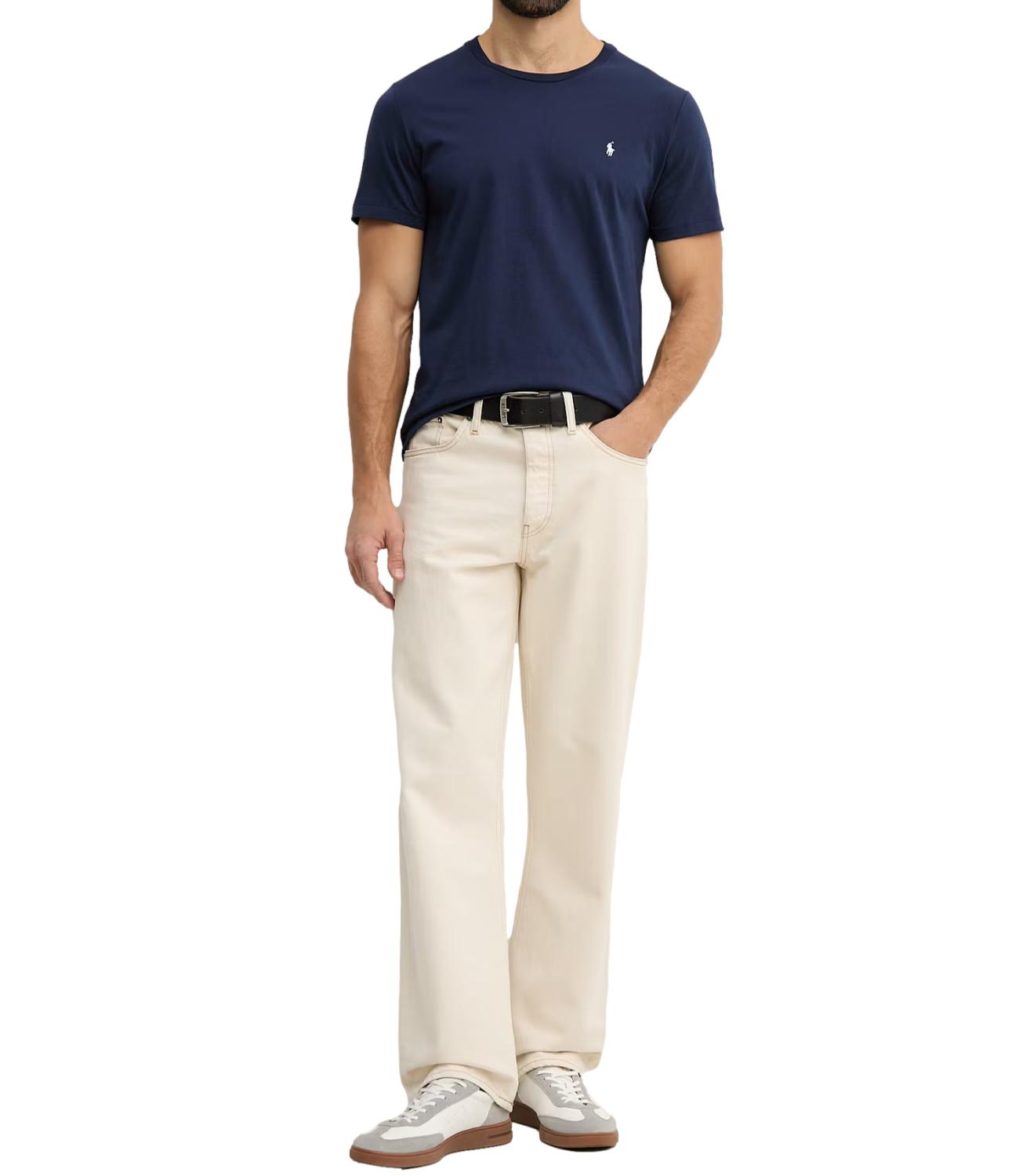 Ralph Lauren T-Shirt da Uomo - Navy - 714844756