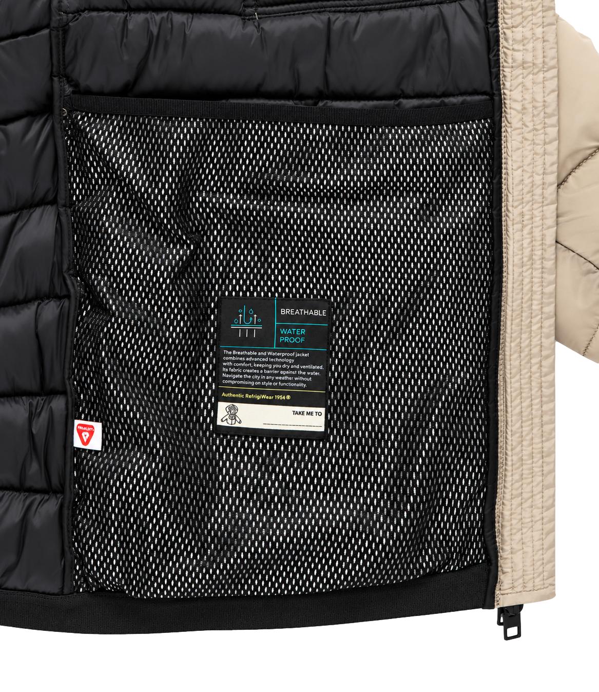 Refrigiwear Giubbino da Uomo - Plaza Taupe - Rmg0g23308ny0185000000