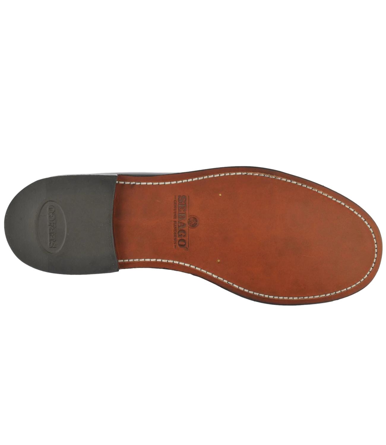 Sebago Mocassino da Uomo - Brown Burgundy - 7001r20