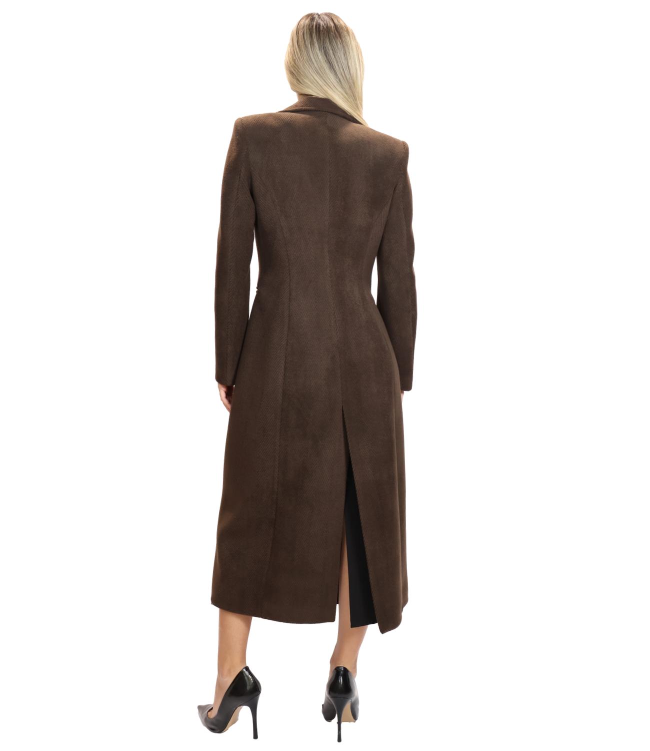 Silence Limited Cappotto da Donna - Dark Brown - Cp930M-Fwai26