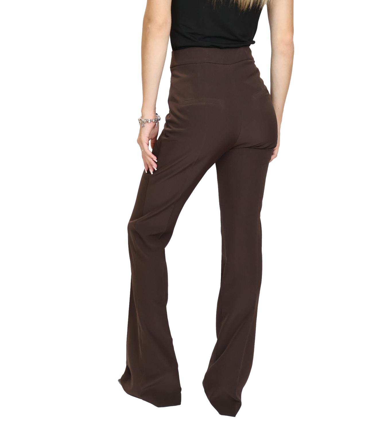 Silence Limited Pantalone da Donna - Dark Brown - Np2003amberai26
