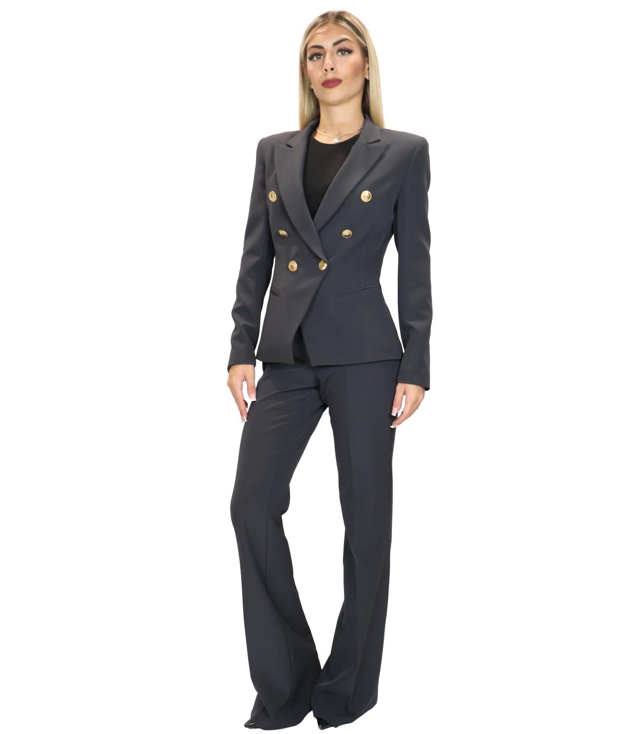 Silence Limited Pantalone da Donna - Dark Grey - Np2003amberai26