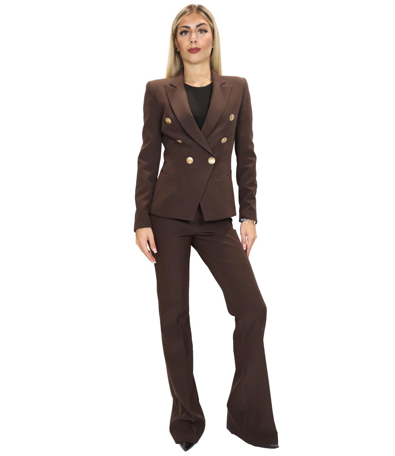 Silence Limited Giacca da Donna - Dark Brown - Npr235amberai26