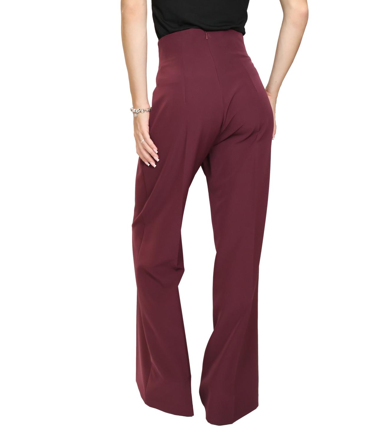 Silence Limited Pantalone da Donna - Bordeaux - Sd2025dailyai26