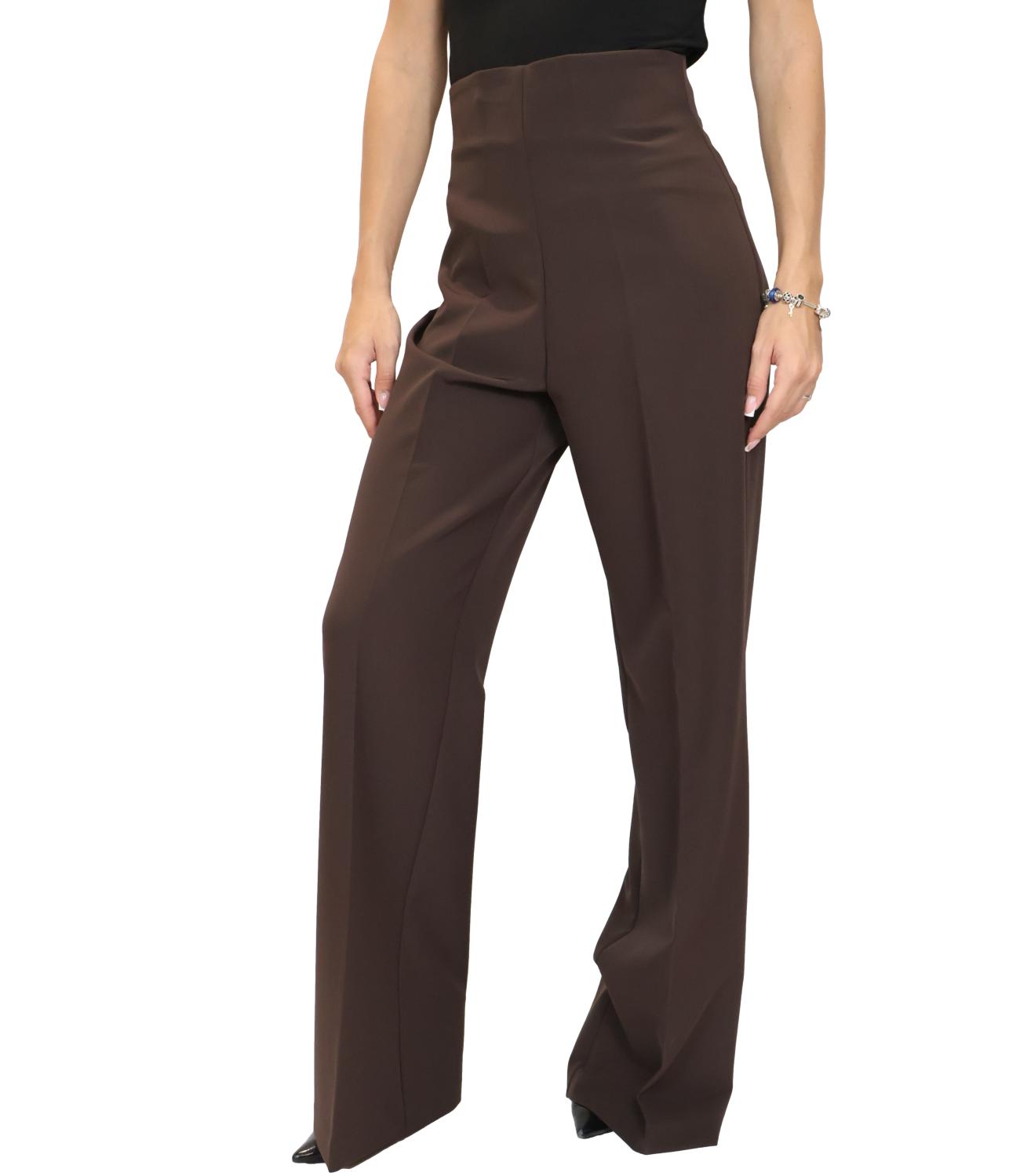 Silence Limited Pantalone da Donna - Dark Brown - Sd2025pyai26