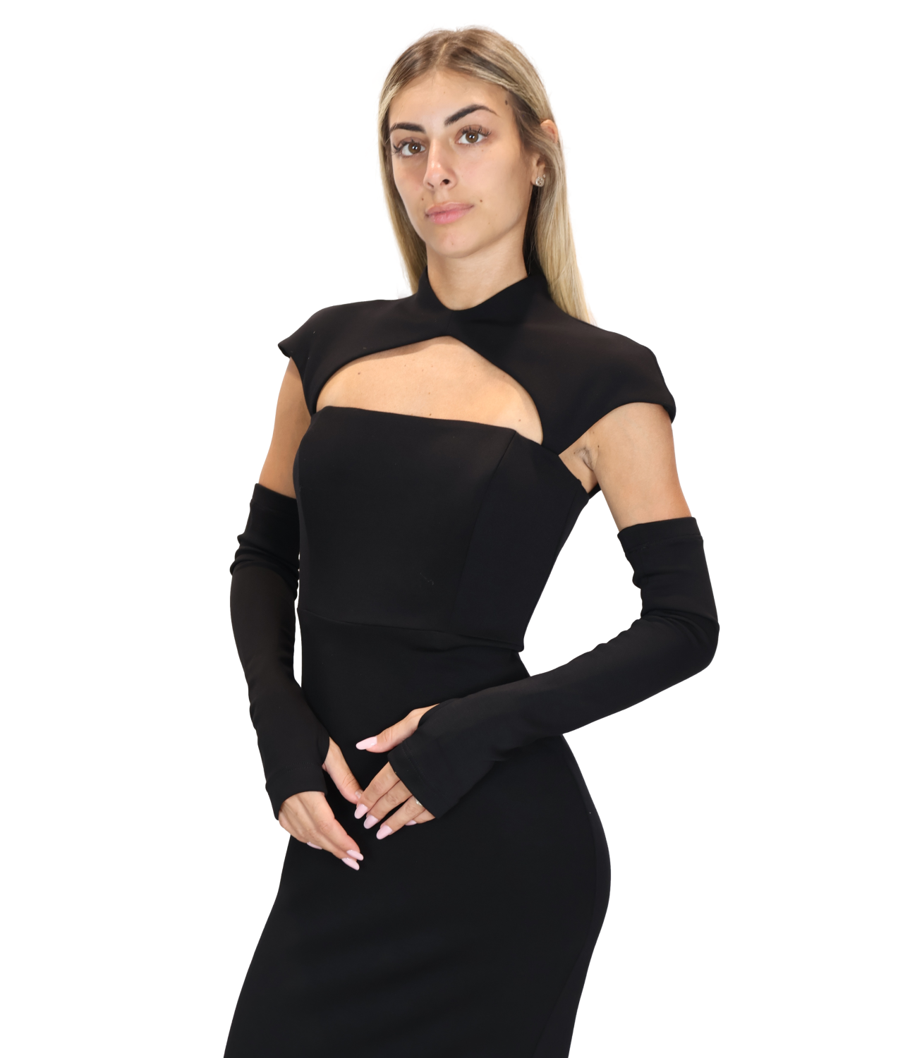 Silence Limited Abito da Donna - Black - Slab047ai26