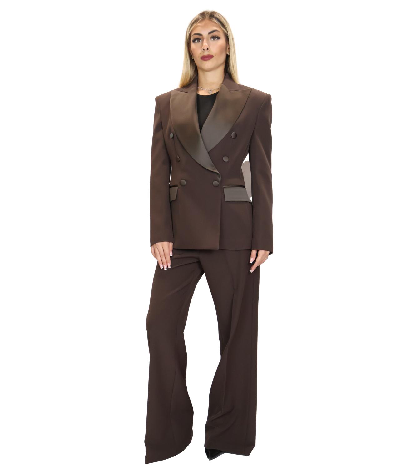 Silence Limited Giacca da Donna - Dark Brown - Slgi023ai26