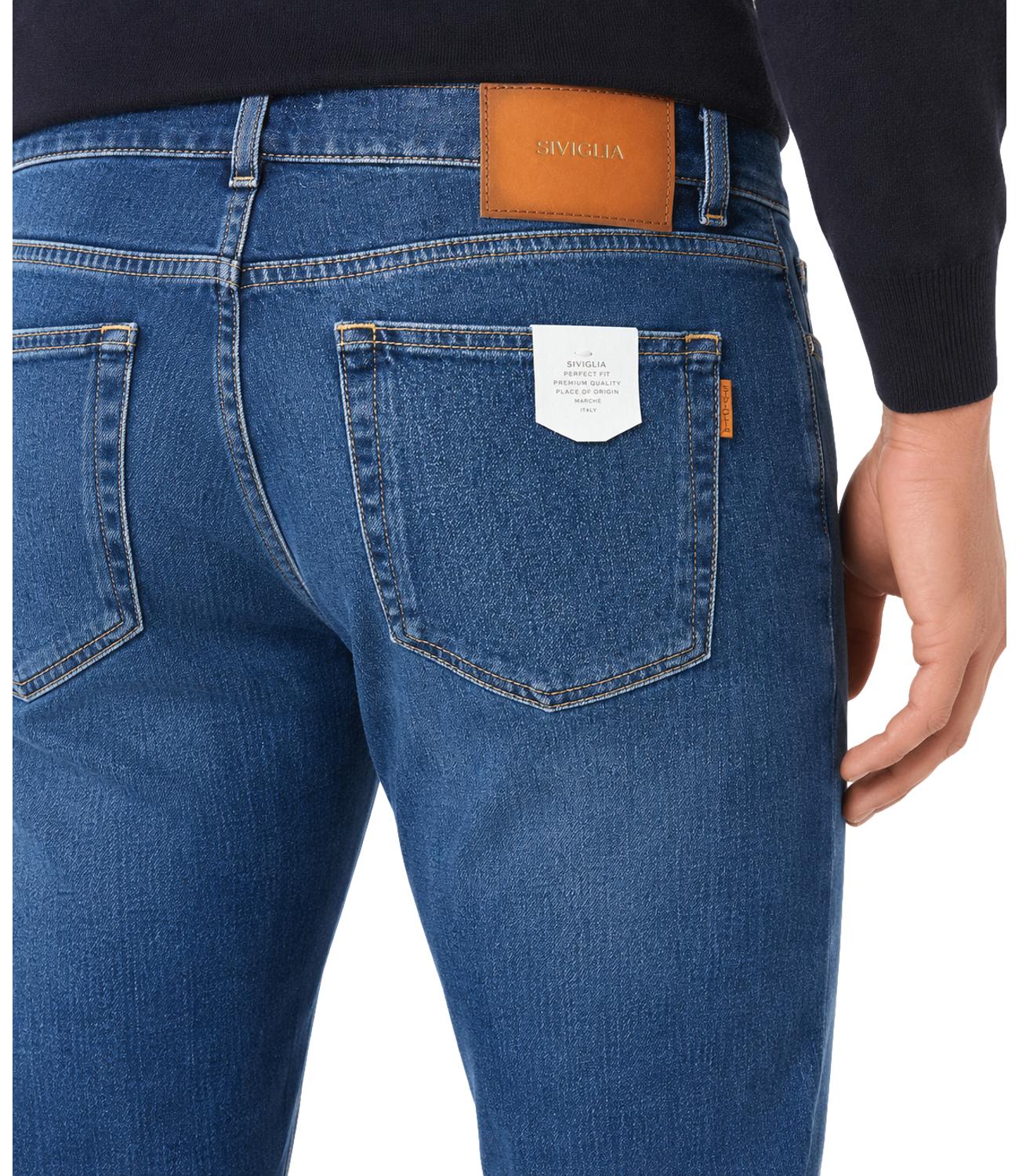 Siviglia Jeans da Uomo - Denim - Svm02018d0070