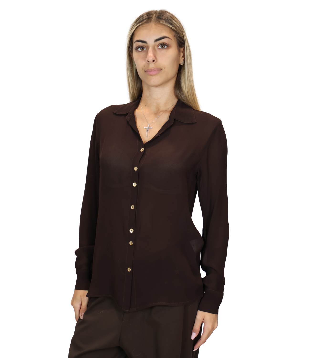 Souvenir Camicia da Donna - Fondente - W40f0026