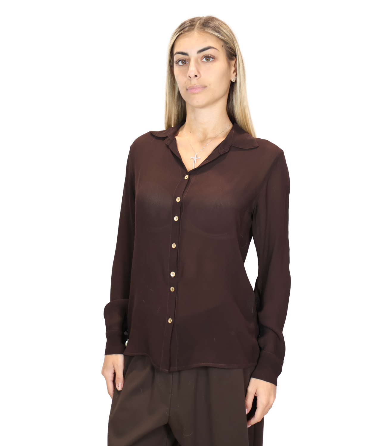 Souvenir Camicia da Donna - Fondente - W40f0026