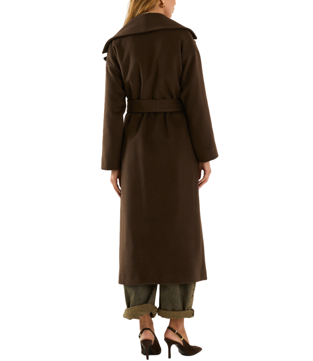 Souvenir Cappotto da Donna - Cioccolato - W40s0311