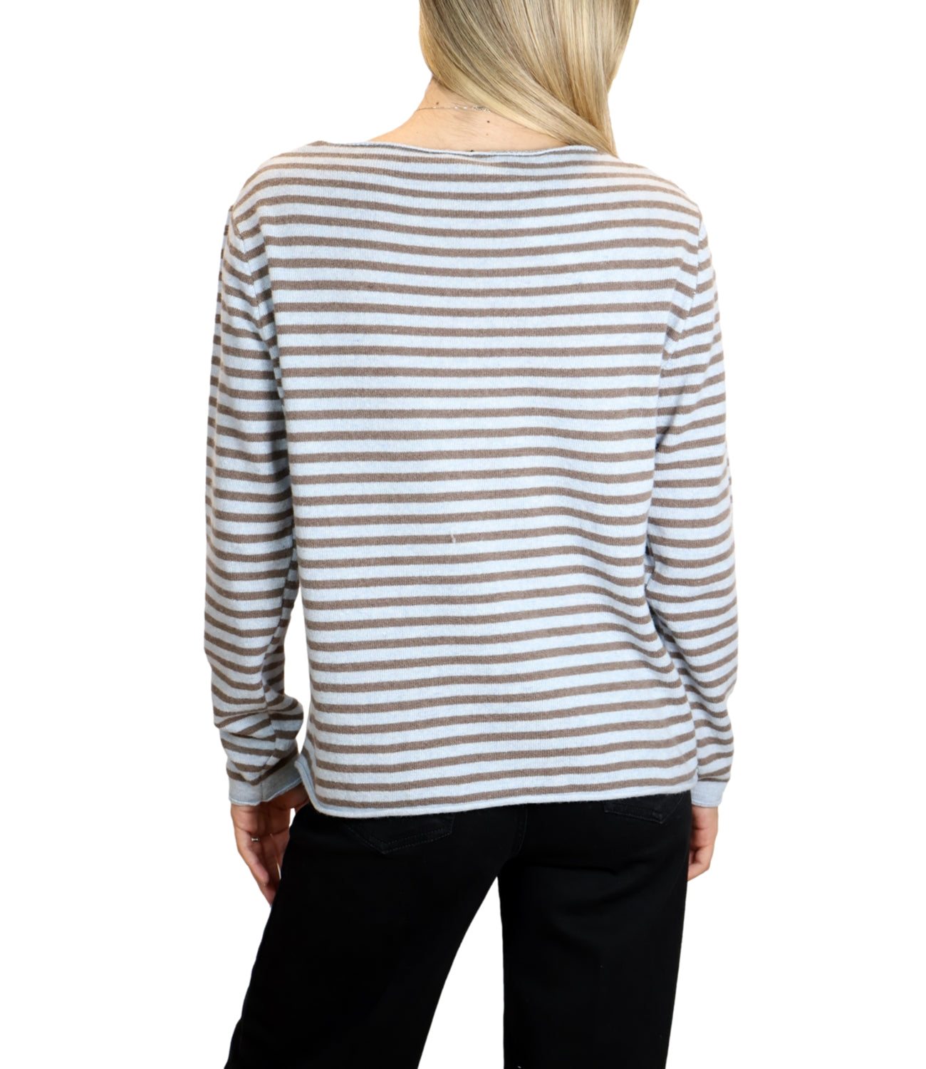 Studio it Maglia da Donna - Celeste/tortora - 6631