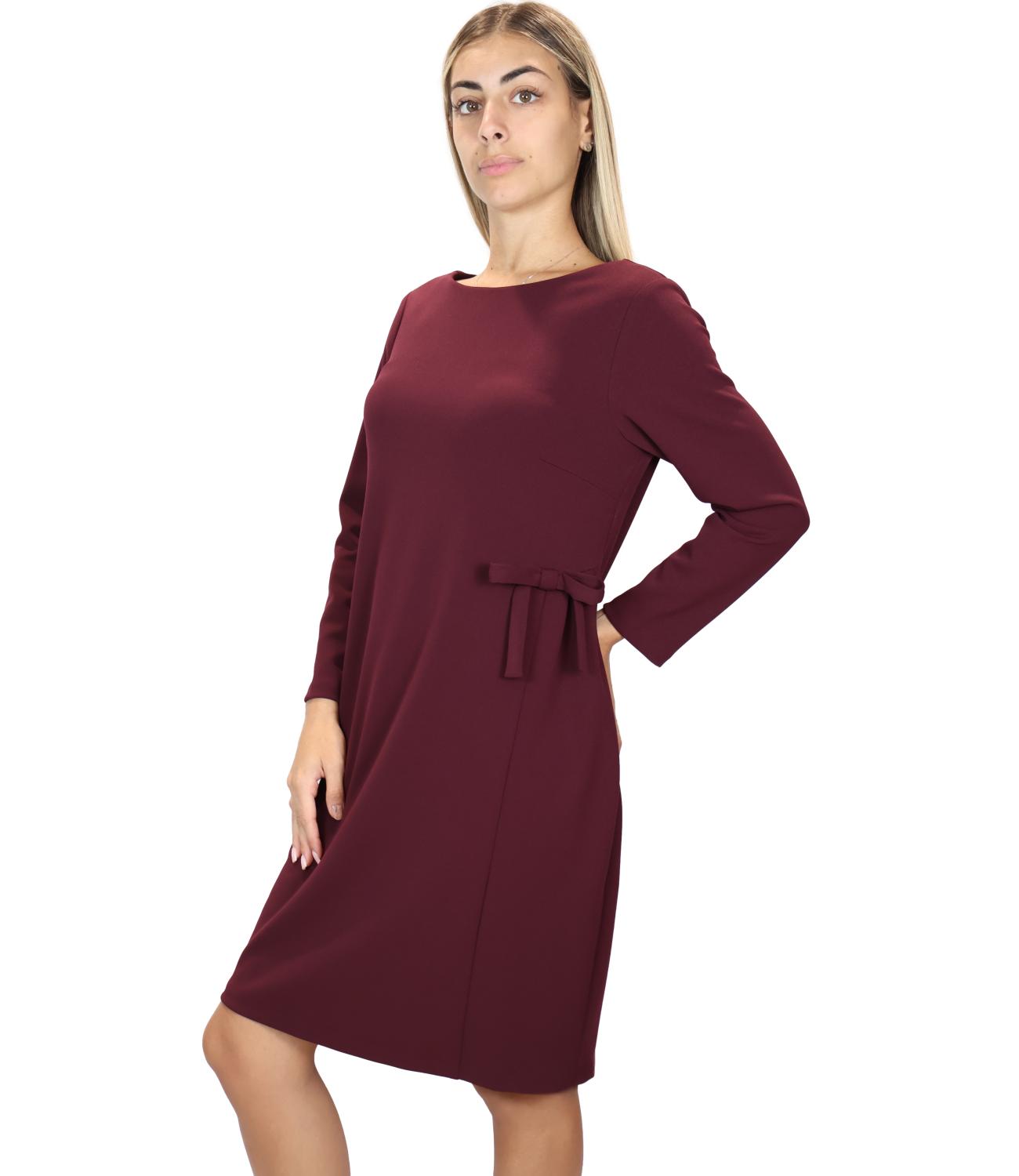 Studio it Abito da Donna - Vino - Dop5404