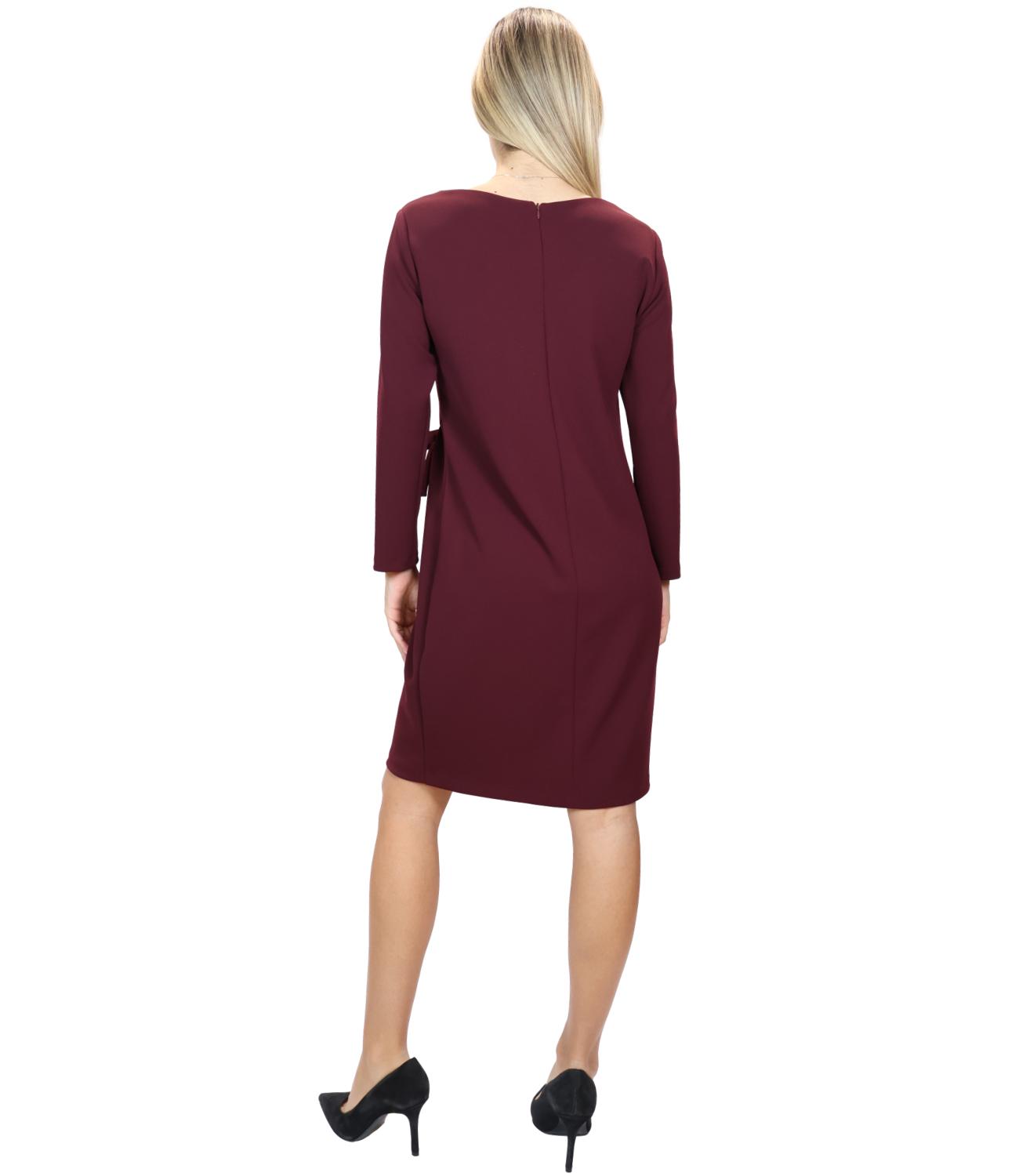 Studio it Abito da Donna - Vino - Dop5404