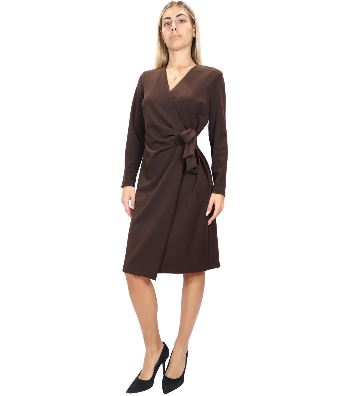 Studio it Abito da Donna - Caffè - Ds7212