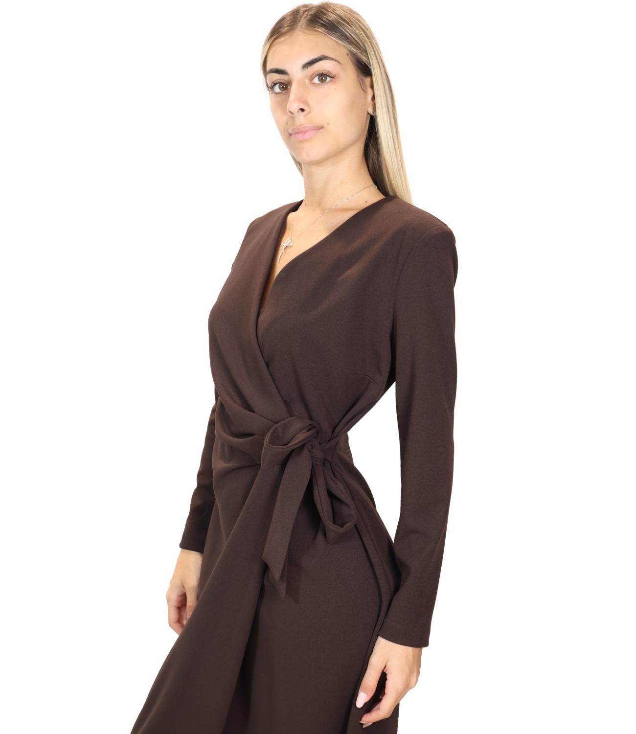 Studio it Abito da Donna - Caffè - Ds7212