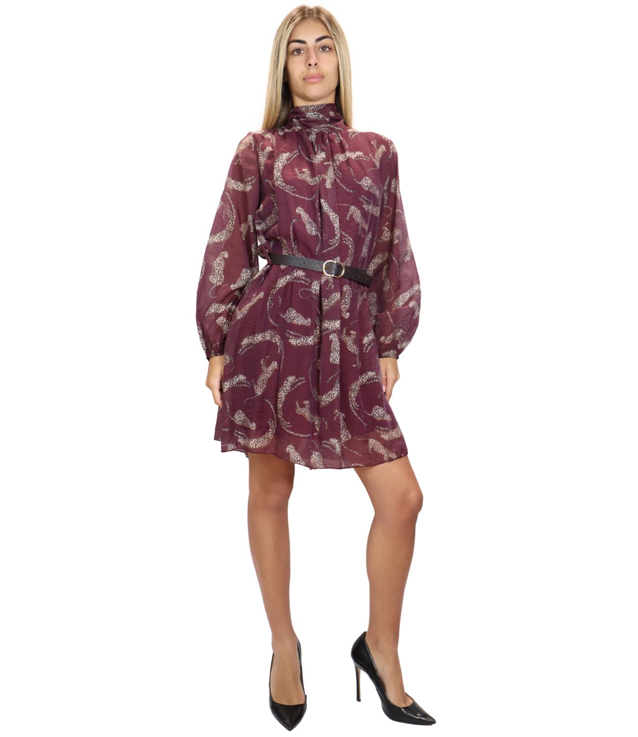 Studio it Abito da Donna - Vino - L6758