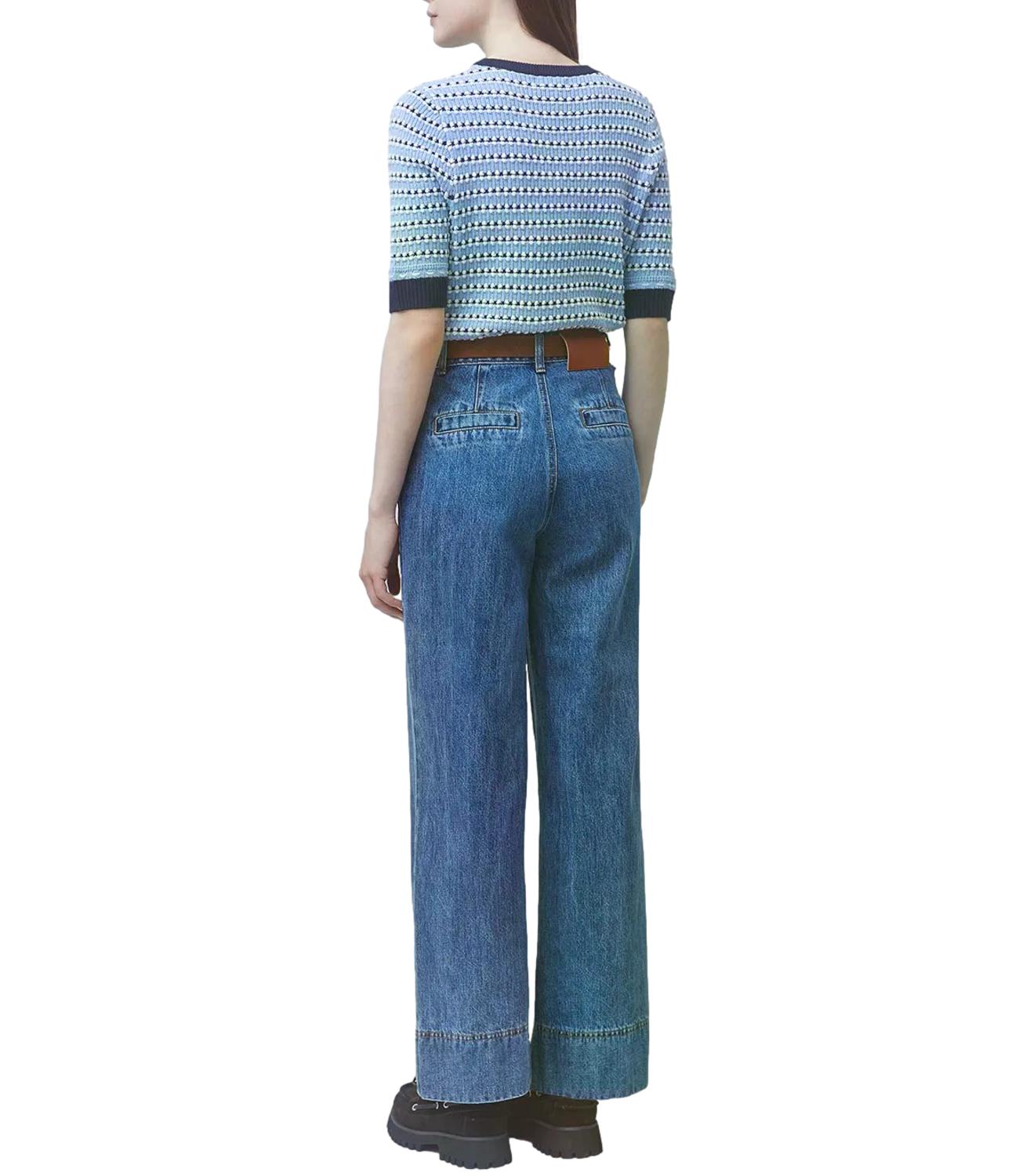 Suncoo Maglia da Donna - 33-Bleu Ciel - H26m01274