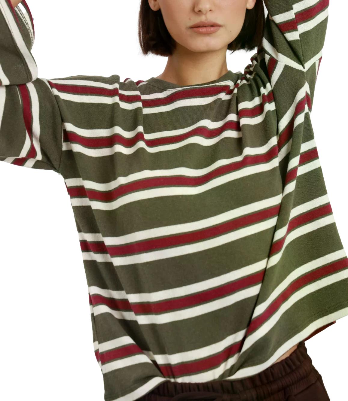 Susy Mix Maglia da Donna - Verde - 12491