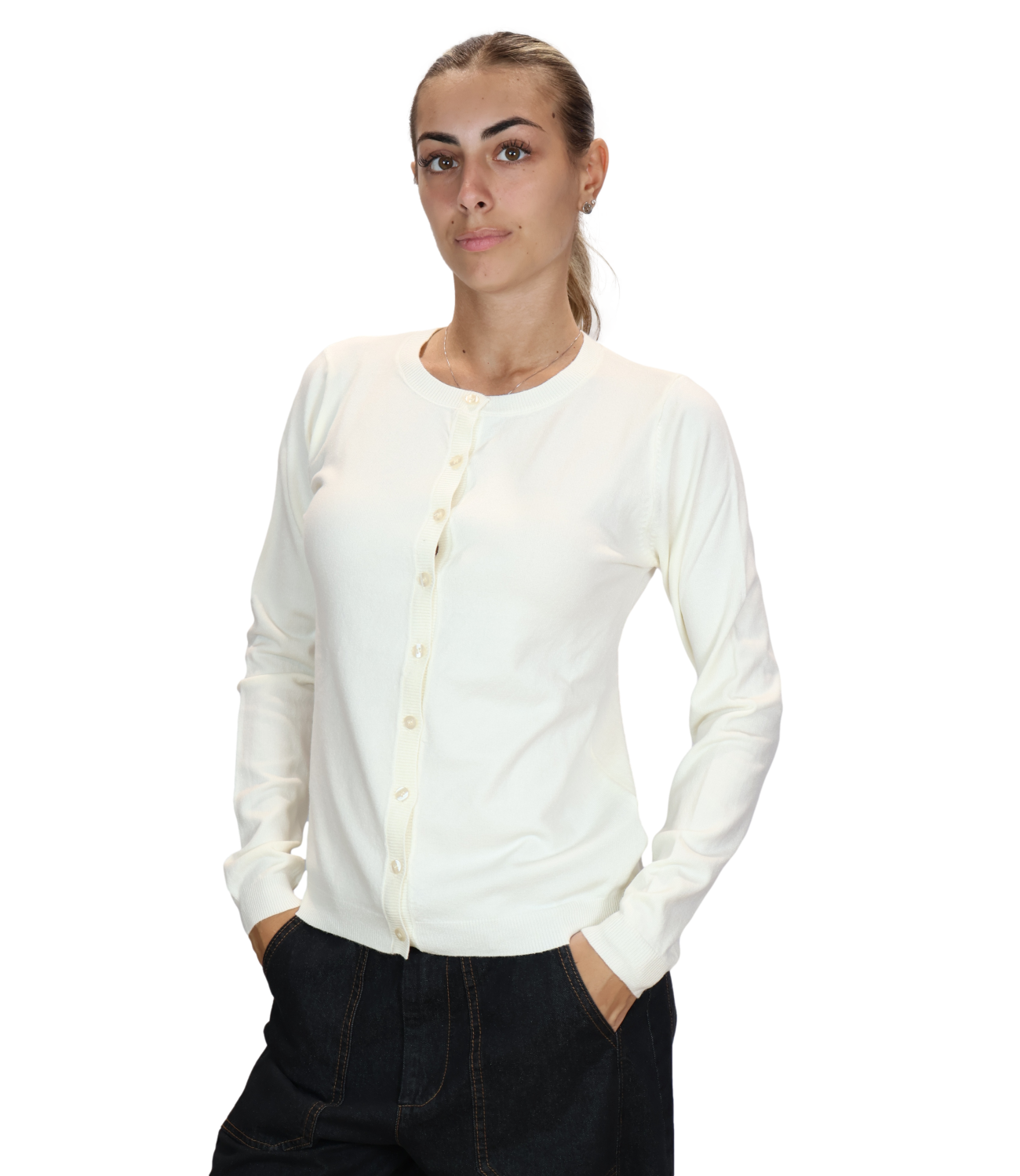 Susy Mix Giacchina da Donna - Crema - 260904