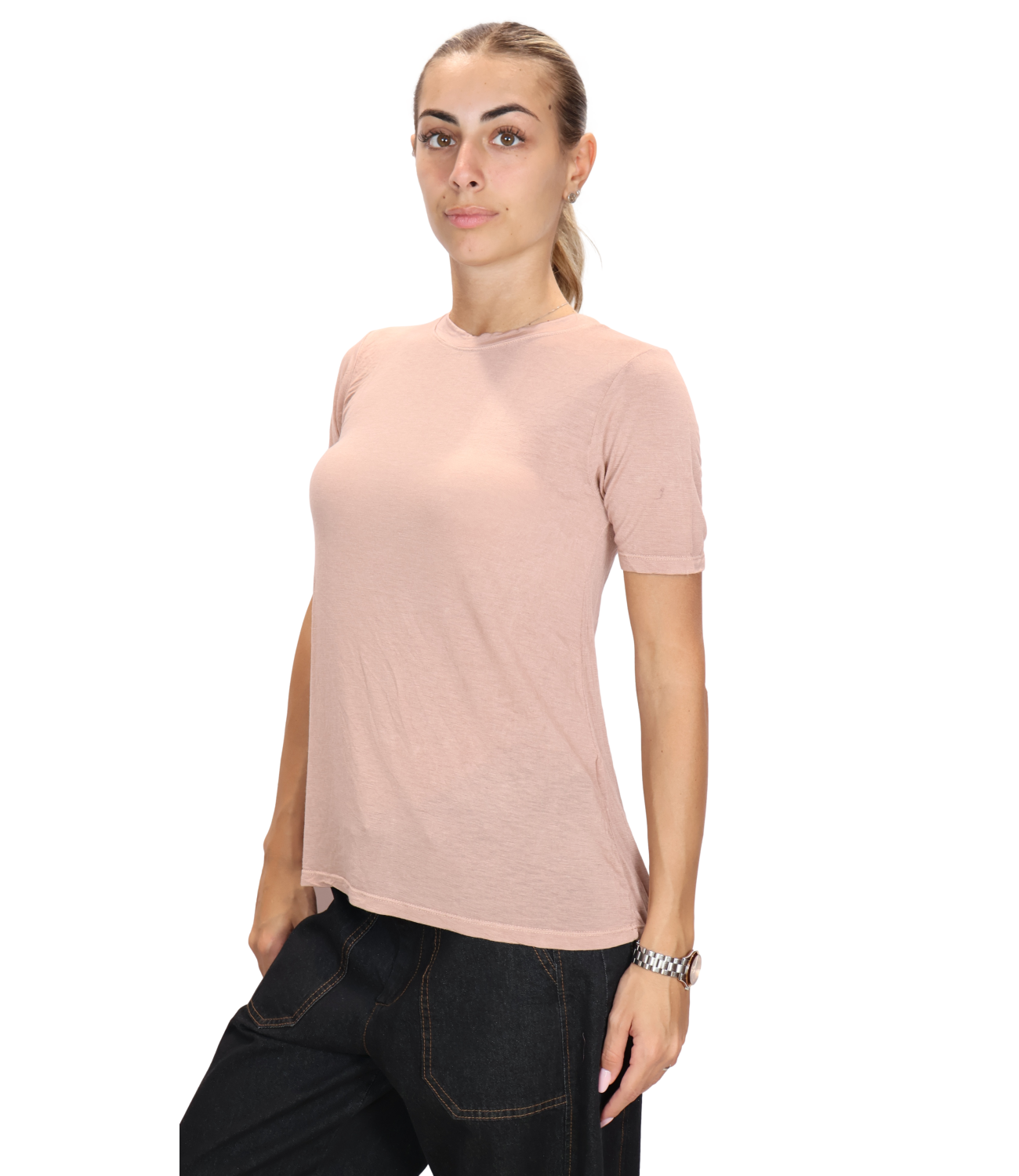 Susy Mix Maglia da Donna - Rosa - 2762