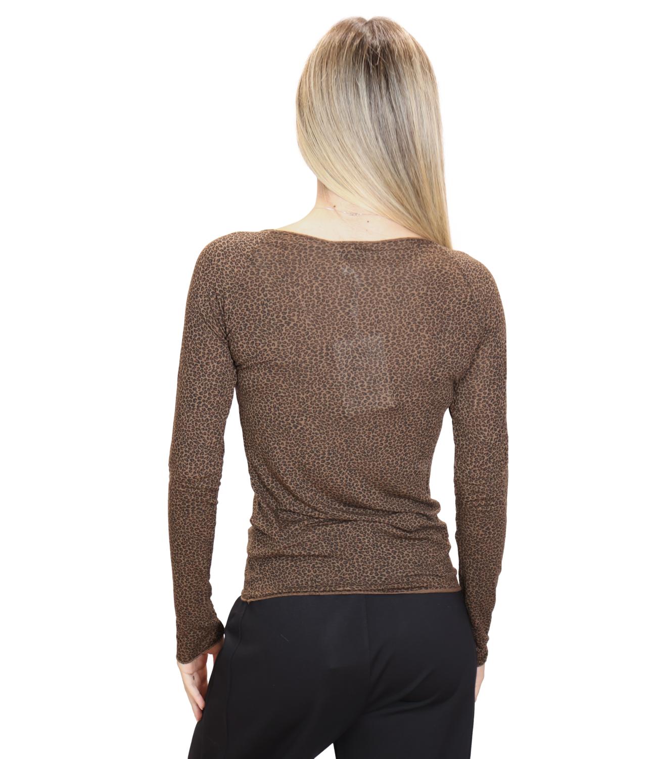 Susy Mix Maglia da Donna - Cioccolato - 2782