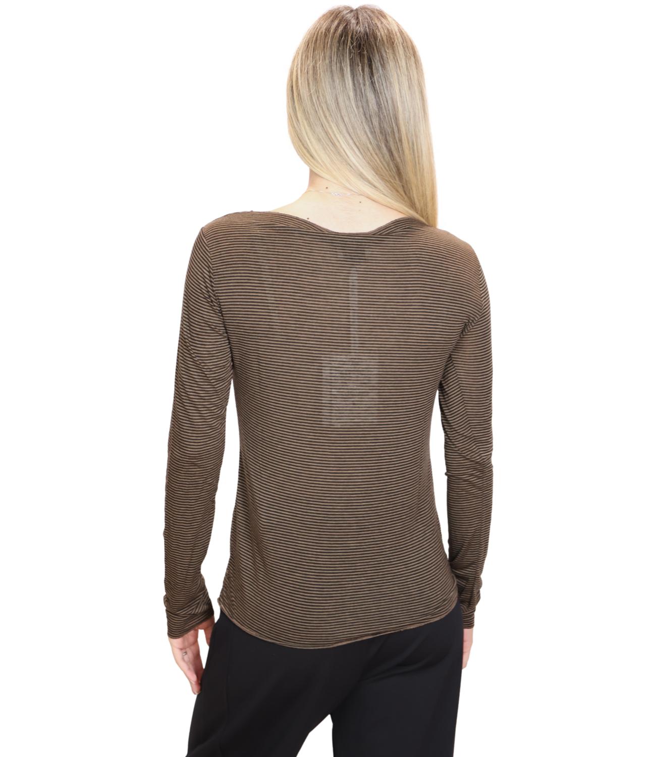 Susy Mix Maglia da Donna - Cioccolato - 2787