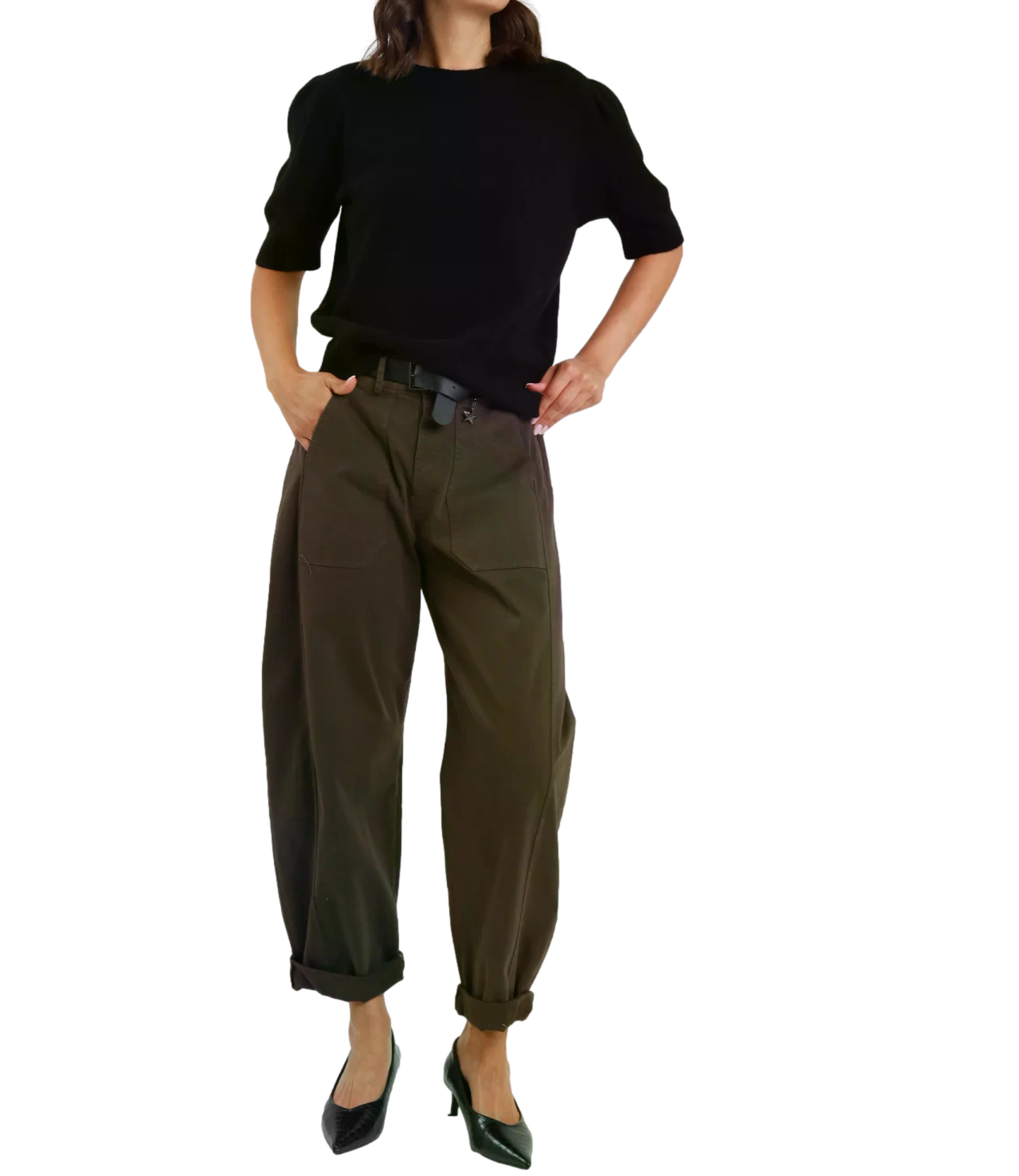 Susy Mix Pantalone da Donna - Moro - 58300p27