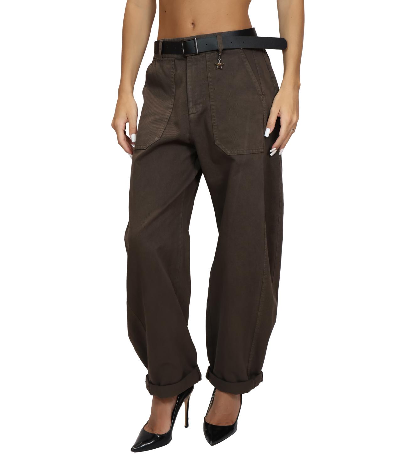 Susy Mix Pantalone da Donna - Moro - 58300pea