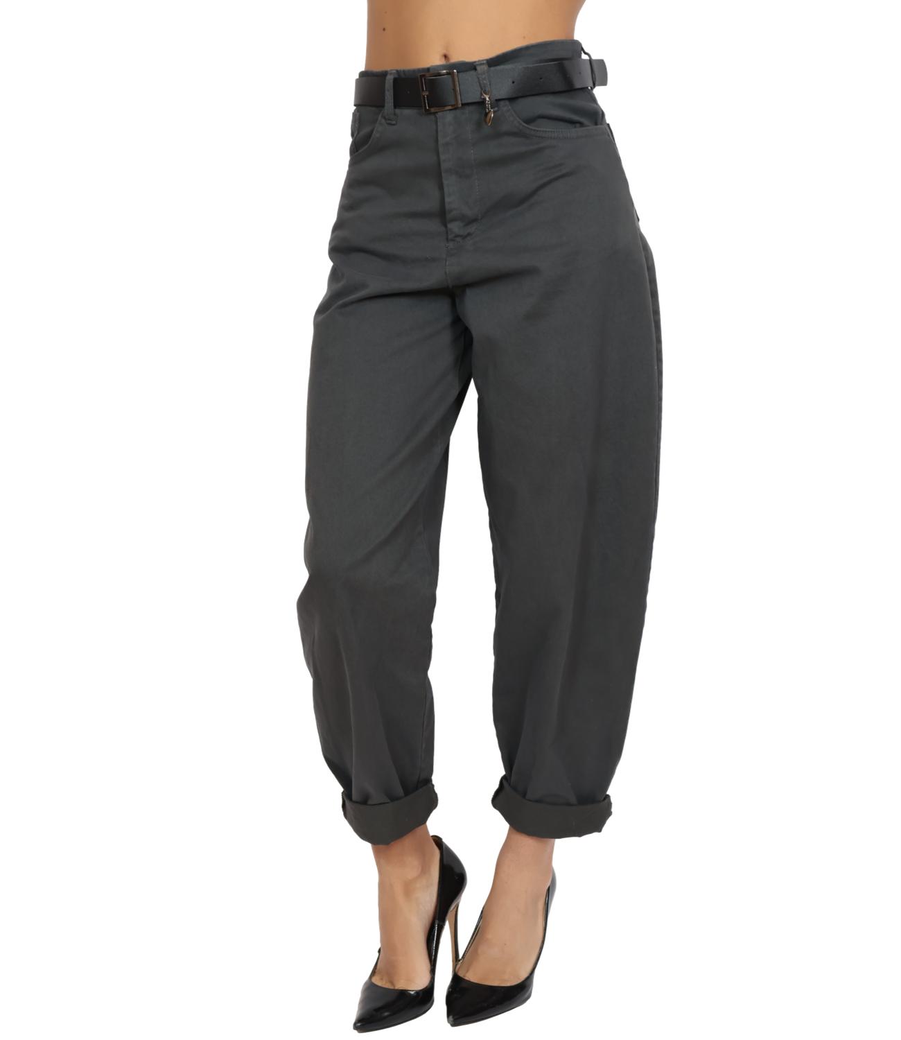 Susy Mix Pantalone da Donna - Piombo - 60285pmtr
