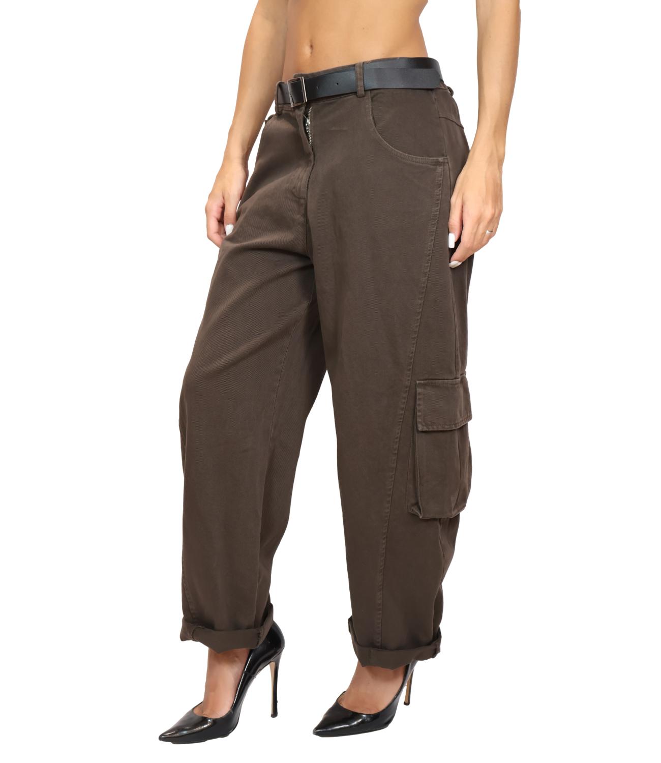 Susy Mix Pantalone da Donna - Moro - 61048p