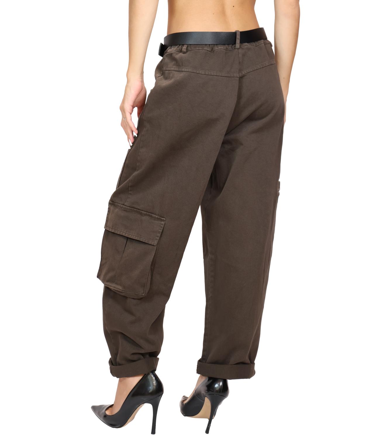 Susy Mix Pantalone da Donna - Moro - 61048p